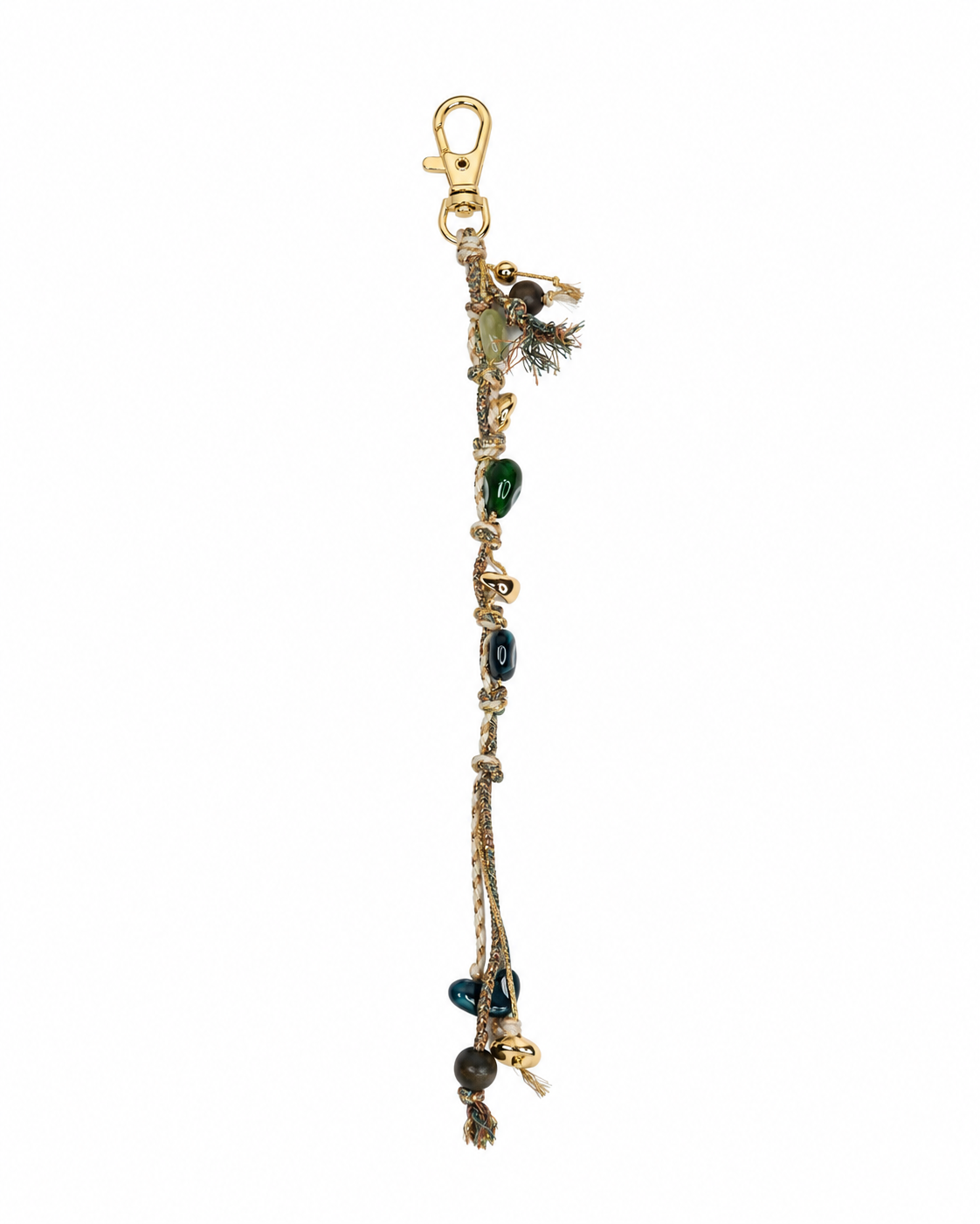 BOTANICAL CORD DROP CHARM