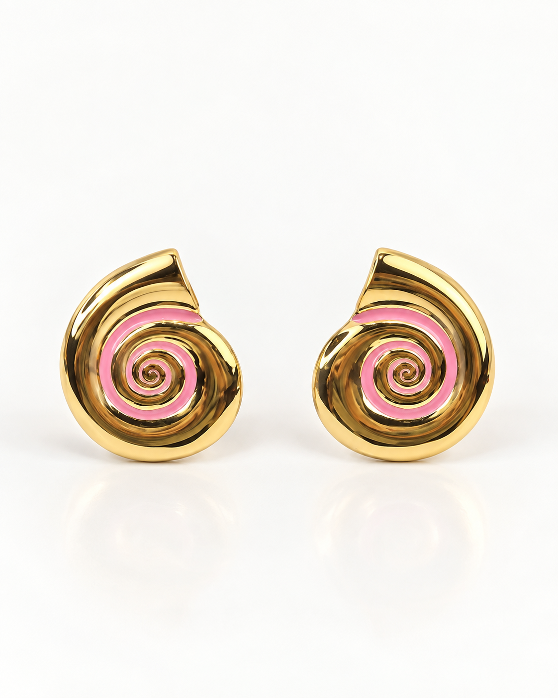 AURELIA PINK SWIRL EARRING