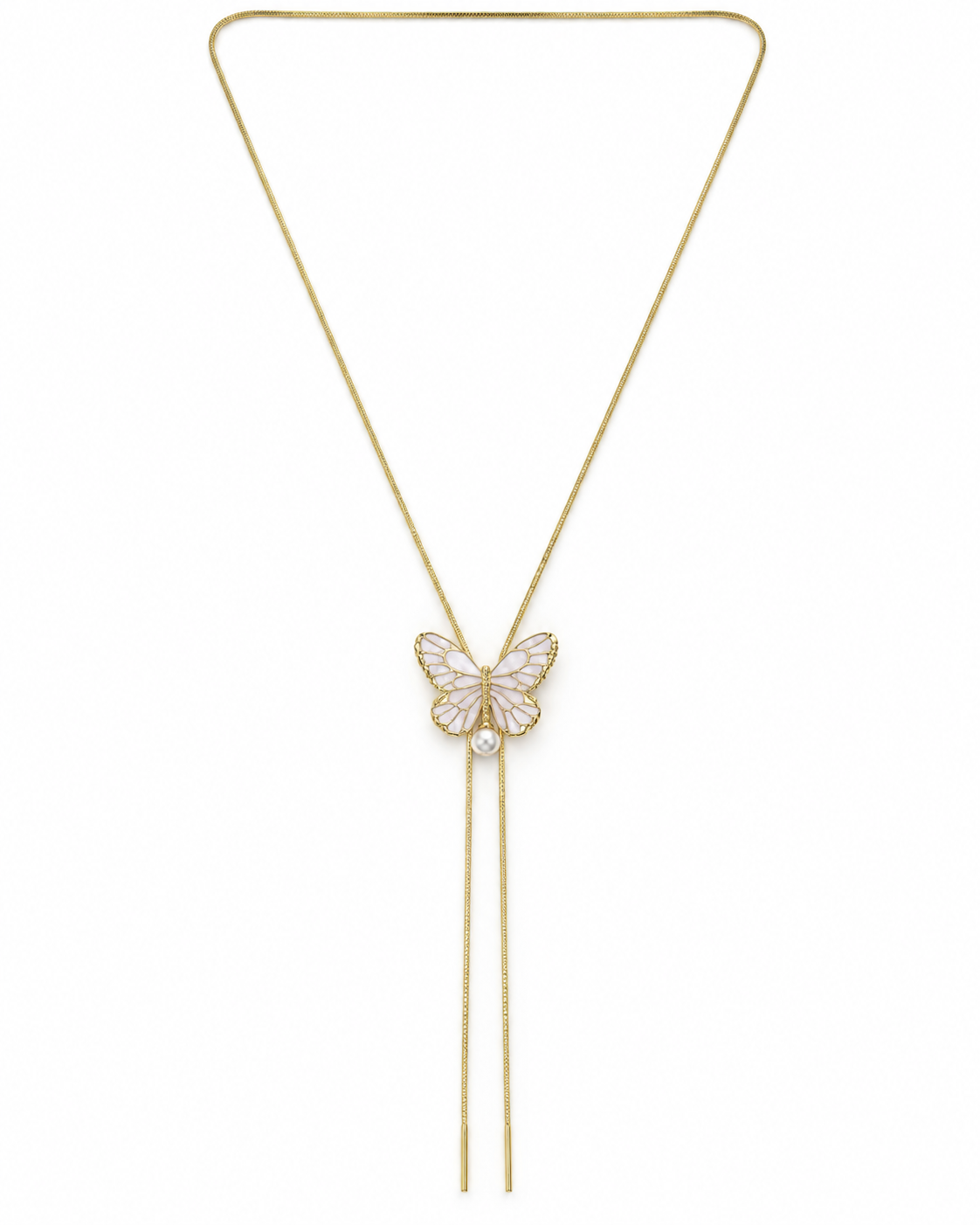 Mariposa Lariat Necklace