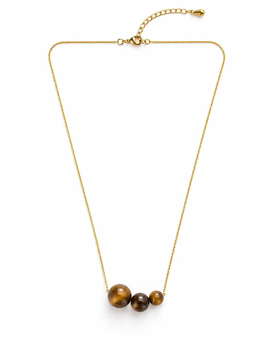 Cocoa Trio Necklace