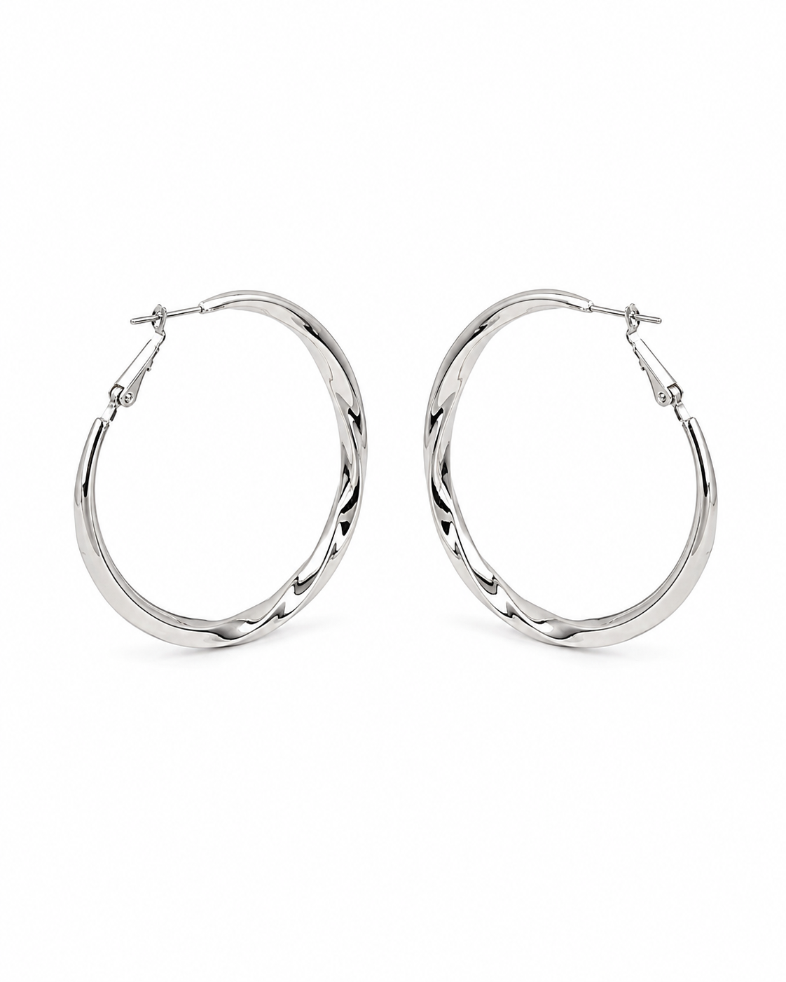 RADIANT SWELL HOOP EARRING
