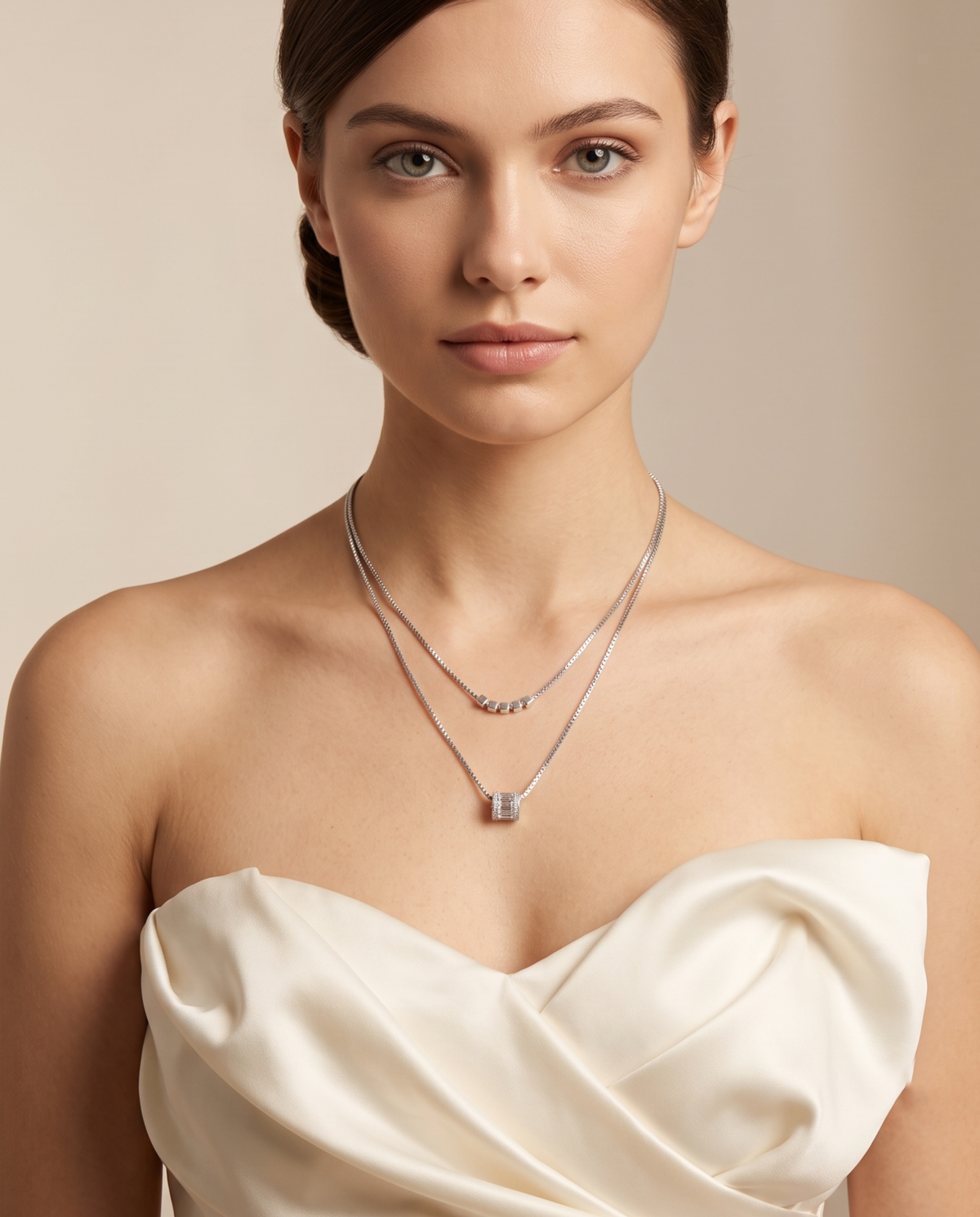 Aurelia Double Layer Necklace