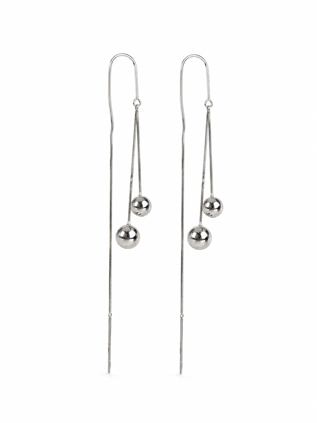 ORBITAL DUAL SPHERE EARRING