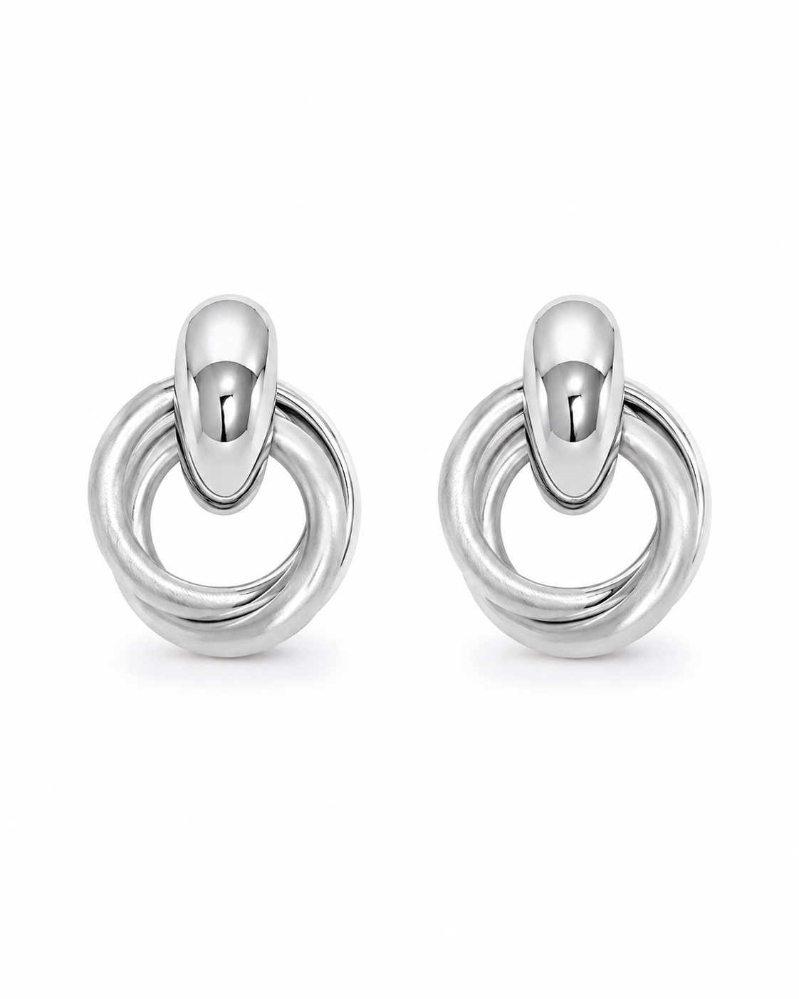ORBIS DOUBLE LOOP EARRING