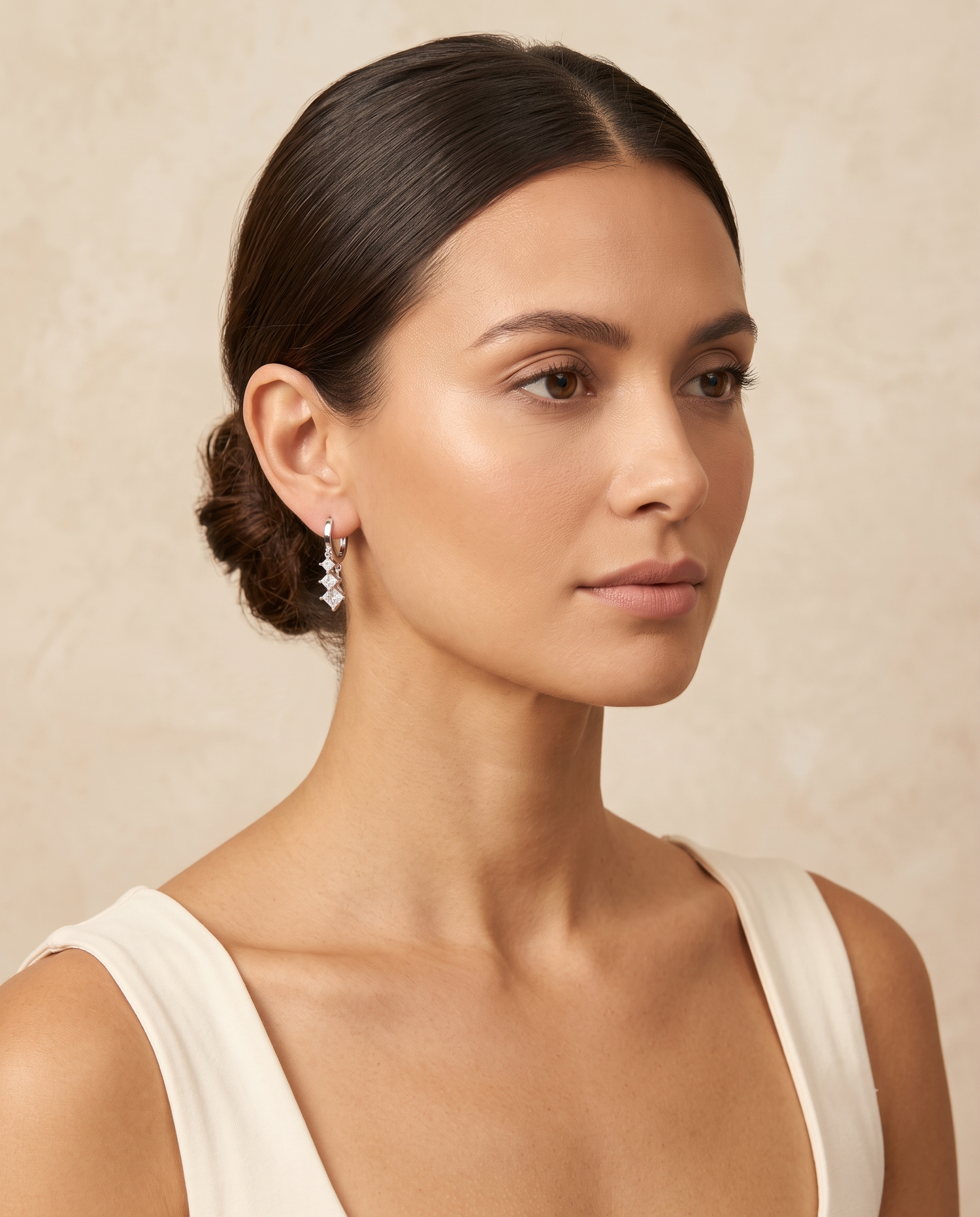 PRISM CASCADE CHARM EARRING