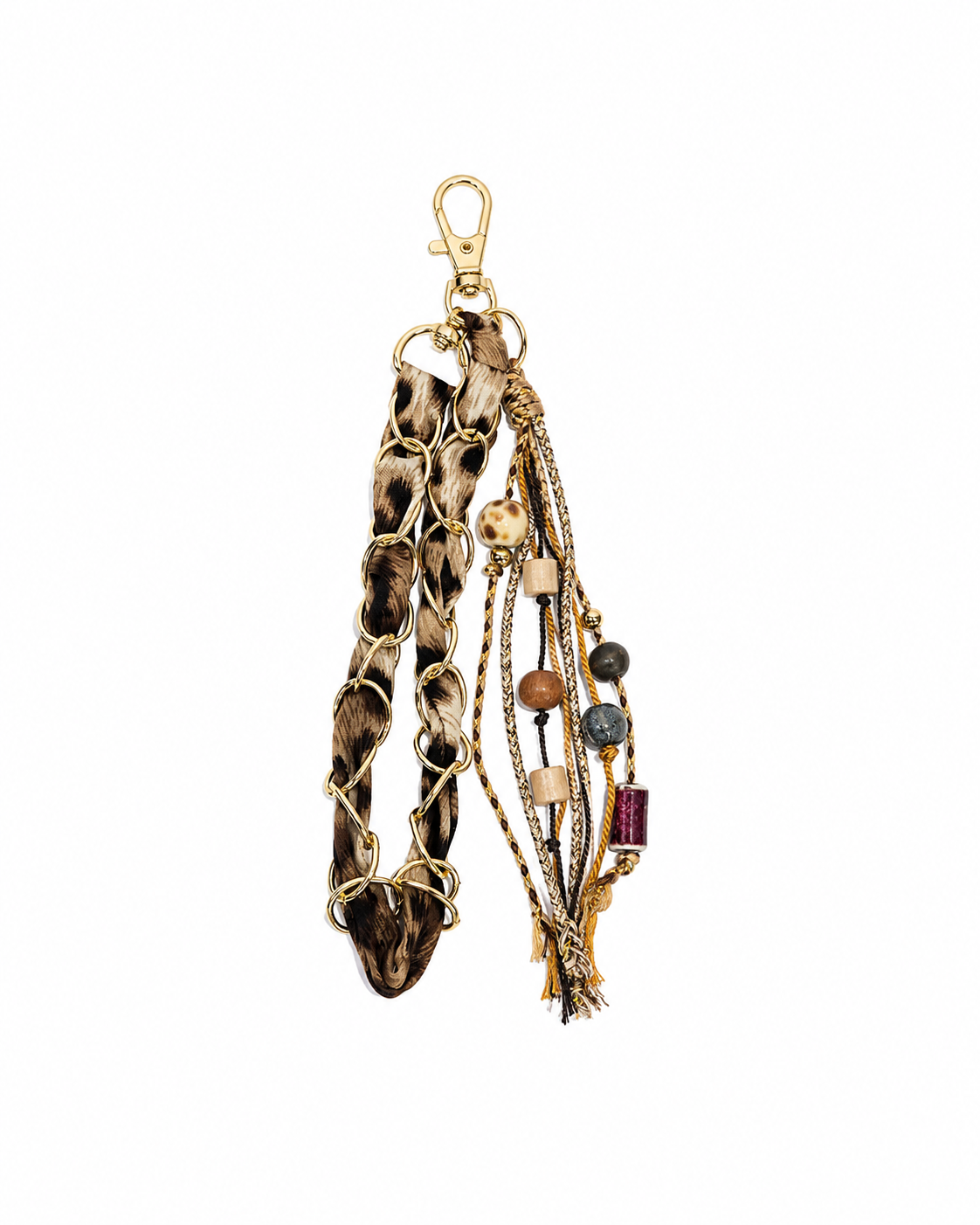 SAFARI BRAID TASSEL CHARM
