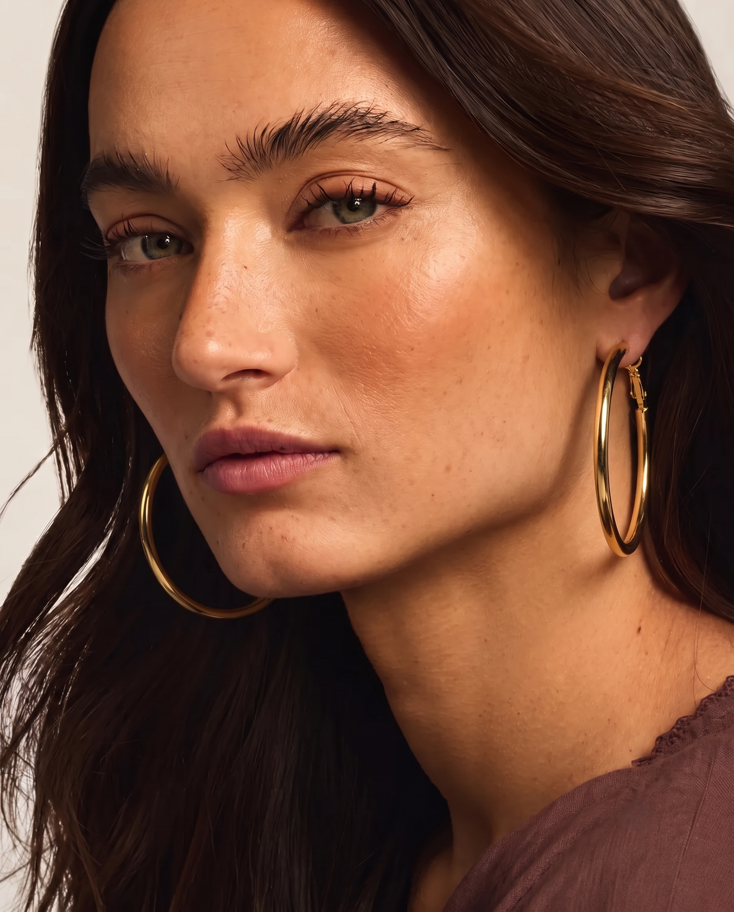 ETERNA ROUND HALO EARRING