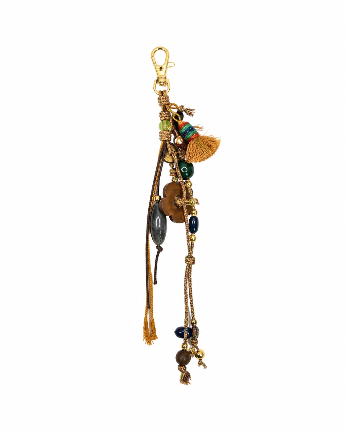 BOTANICAL TASSEL CLUSTER CHARM