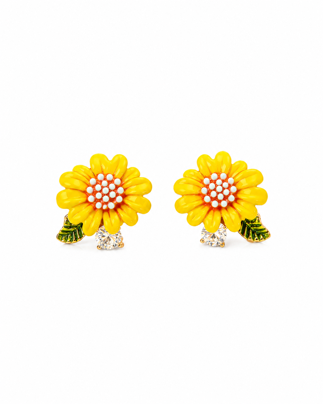 SUNLIT PETAL BLOOM EARRING