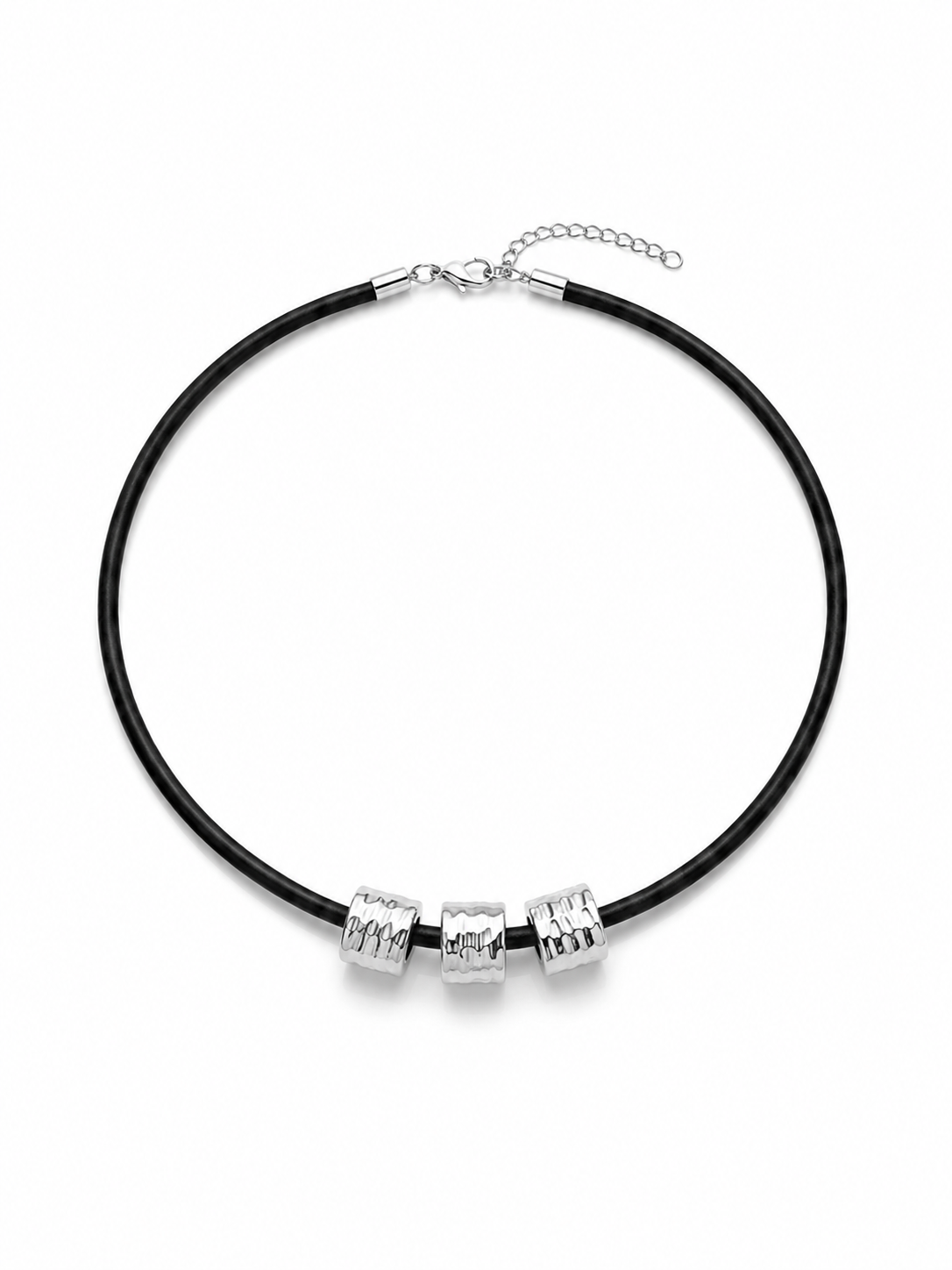 SCULPTED HORIZON CORD NECKLACE