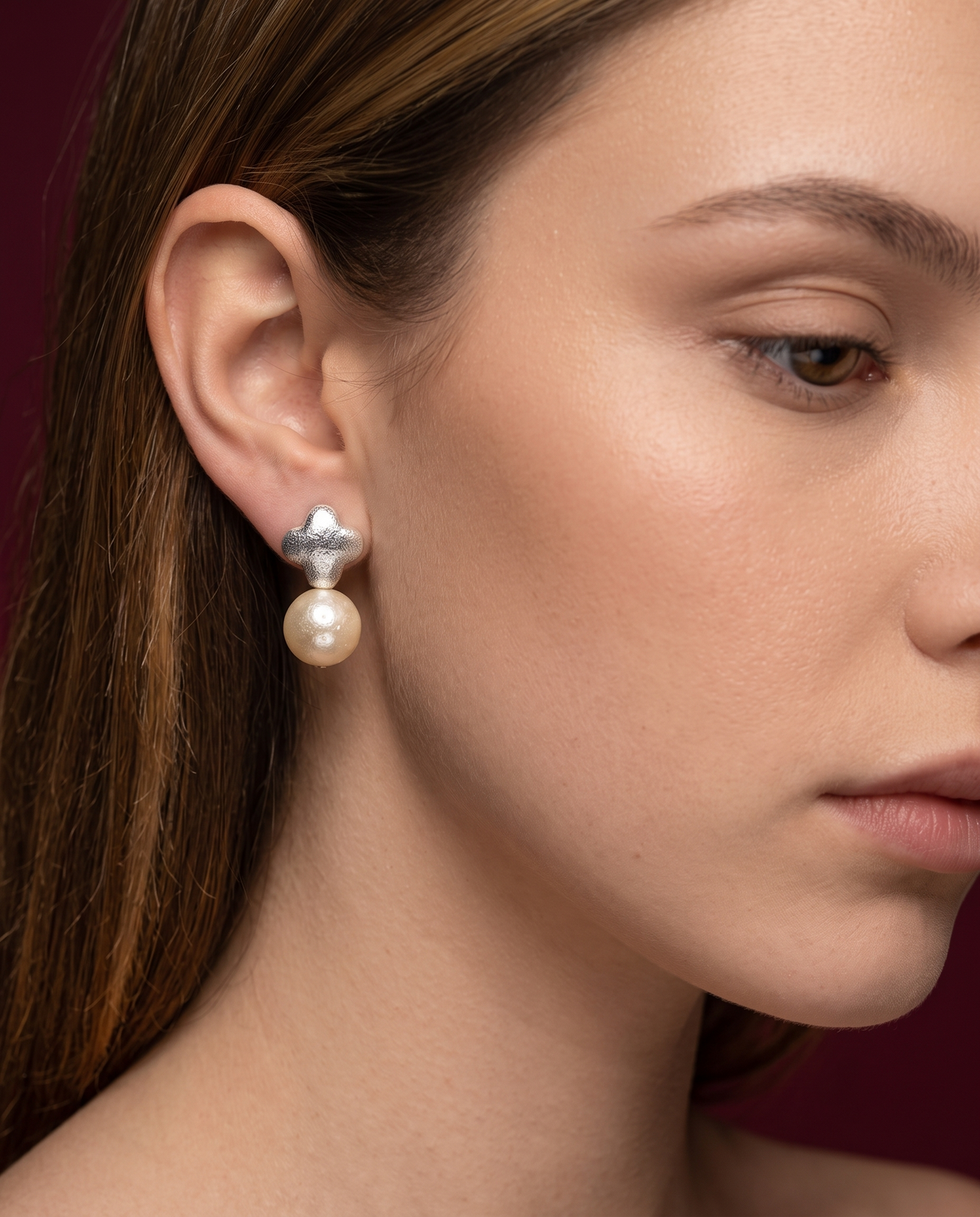 TWIST DROP EARRING