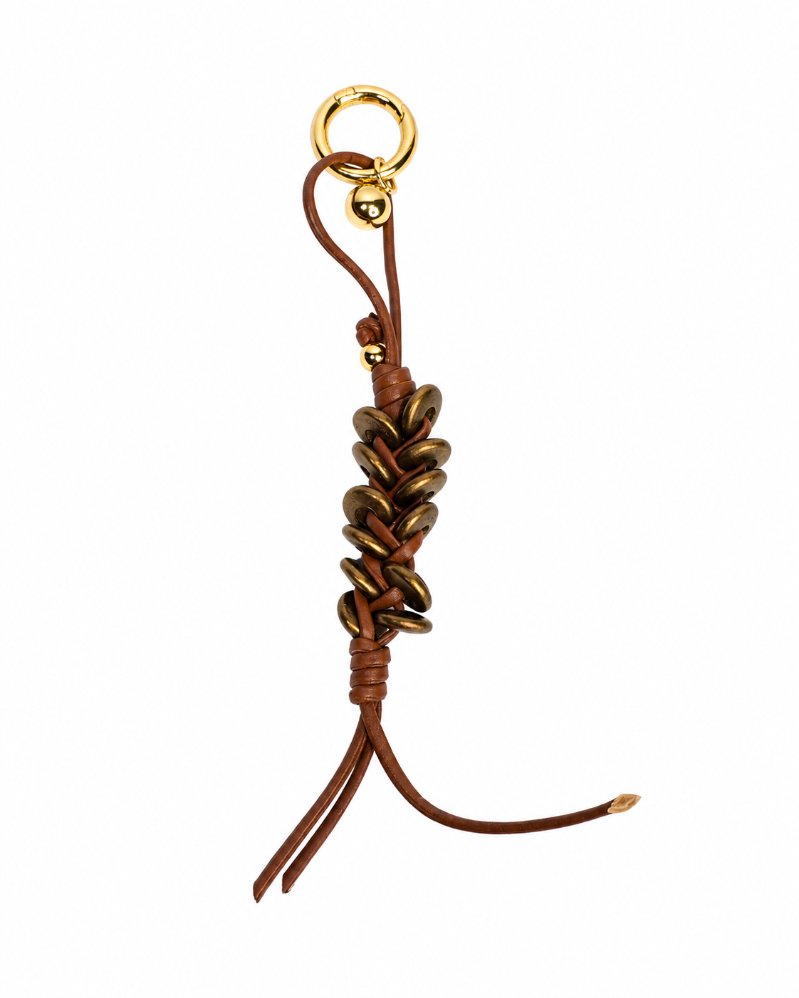 EARTHEN TASSEL WEAVE CHARM