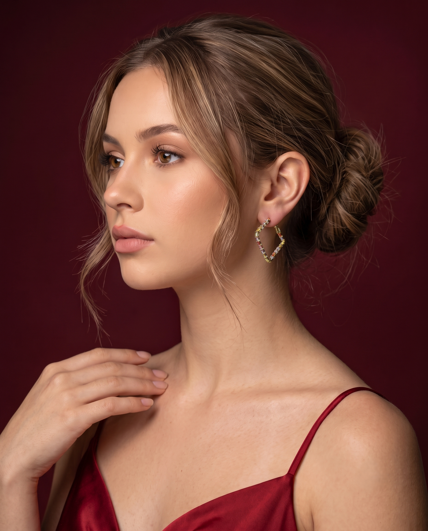PRISM MOSAIC SPECTRUM EARRING