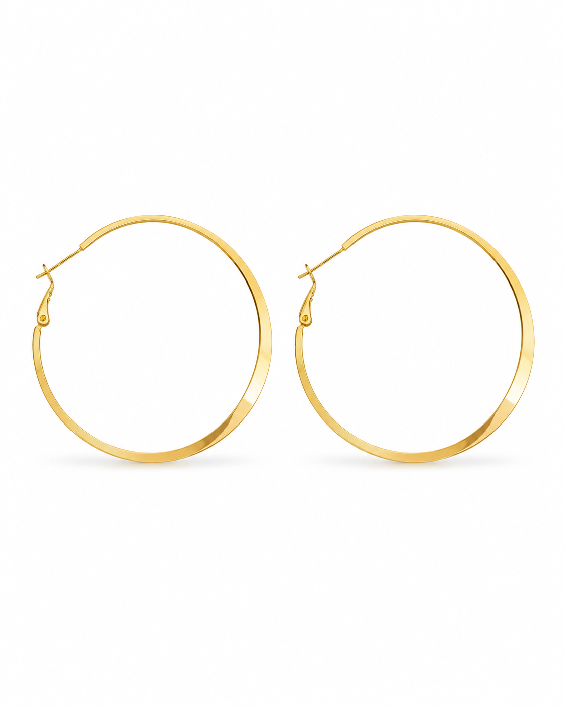 RADIANT ORBIT HOOP EARRING