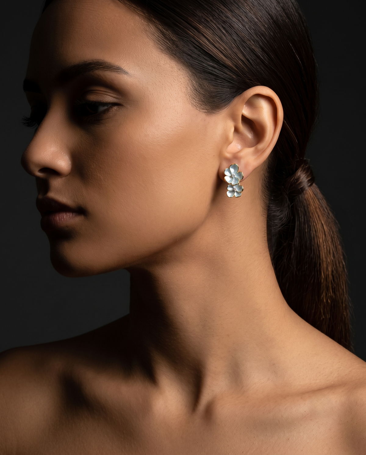 SKY BLOOM DUO EARRING