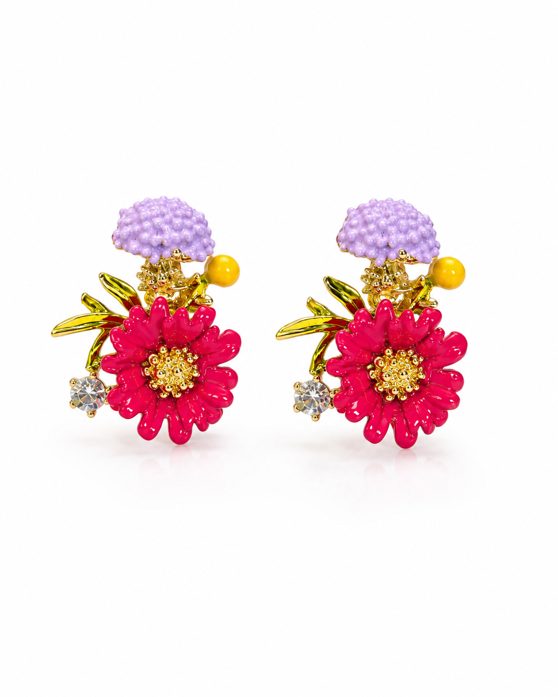 BLOOM GARDEN CLUSTER EARRING