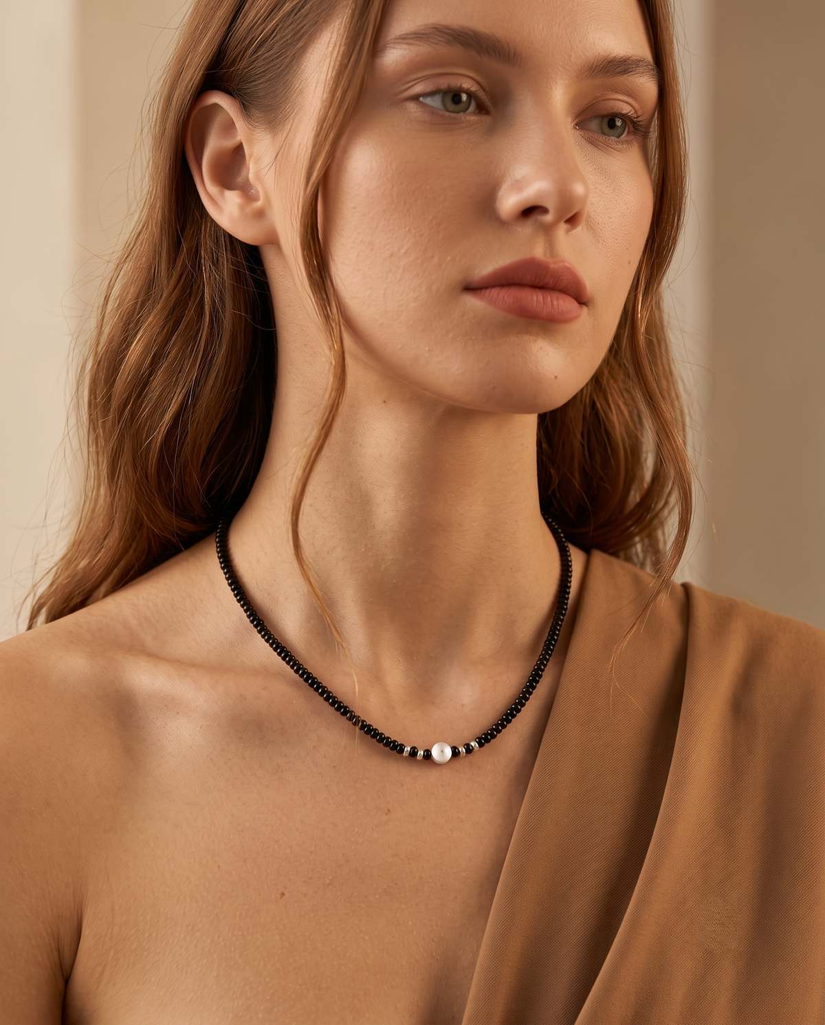 CENTRE ORB BEAD NECKLACE
