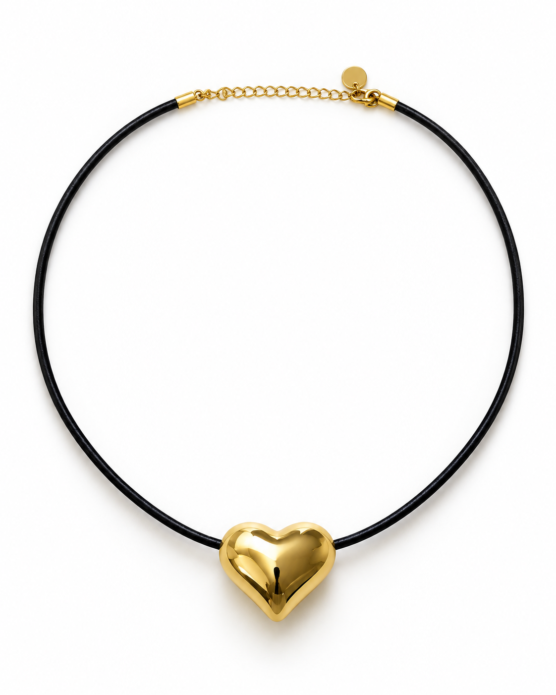 HEART CORD NECKLACE