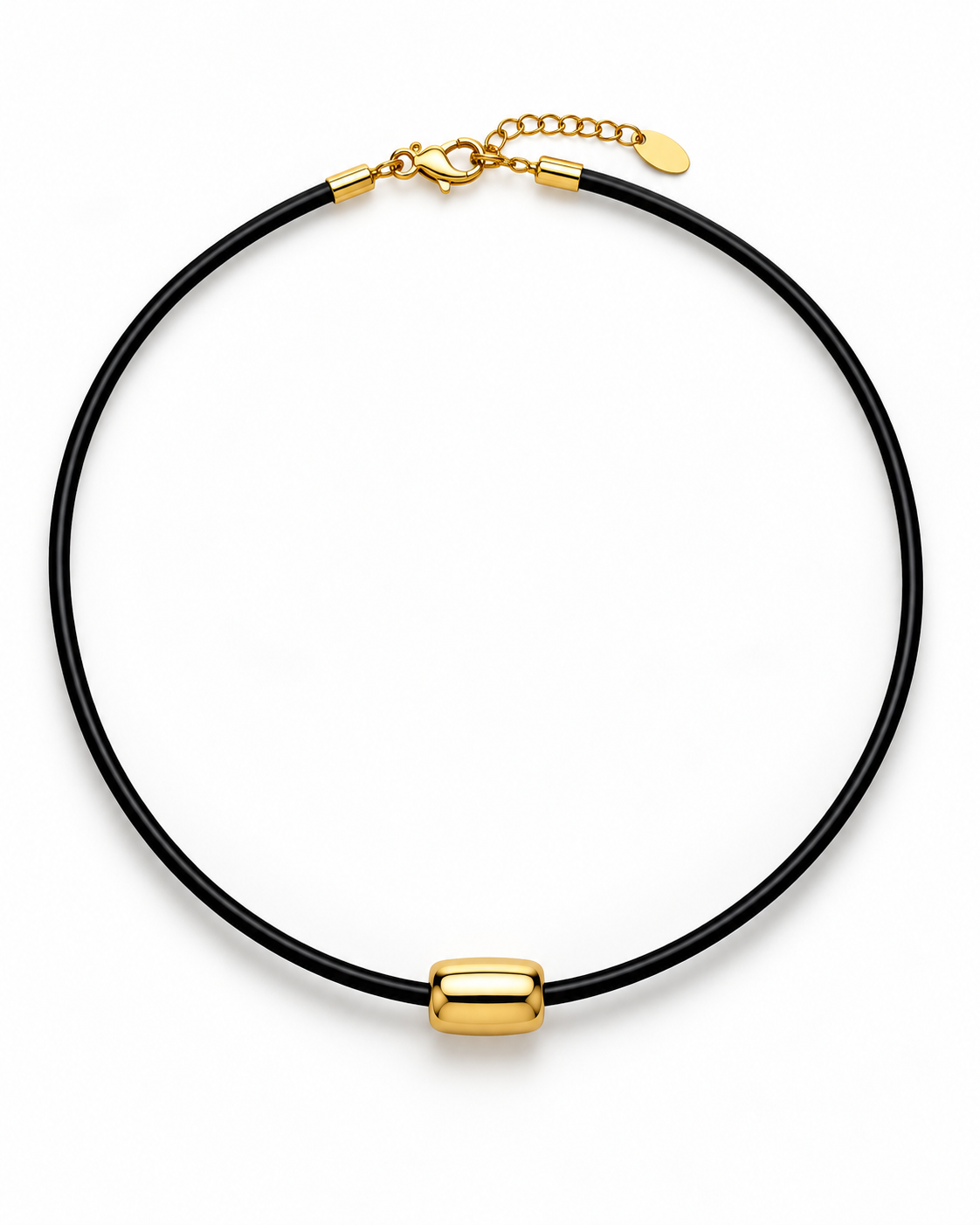 SMOOTH BEAD CORD NECKLACE