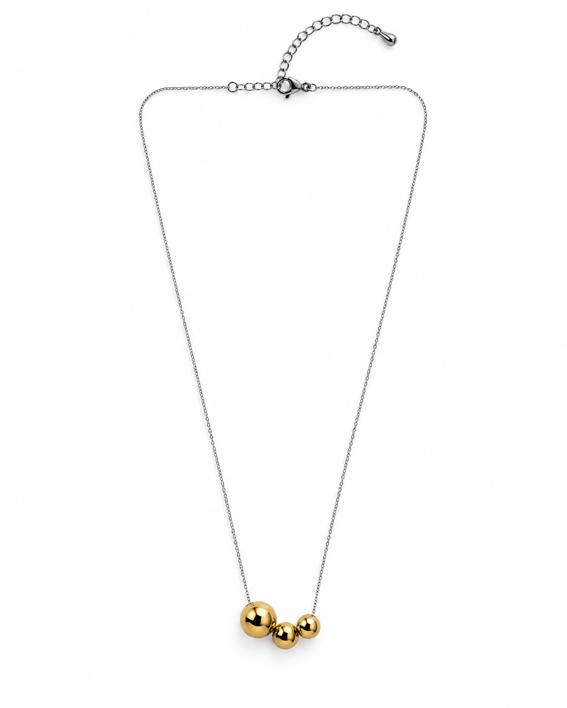 Trio Sphere Necklace