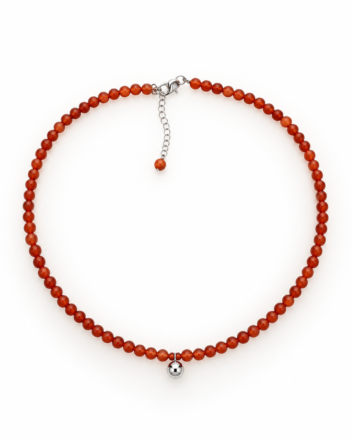 Sienna Beaded Pendant Necklace