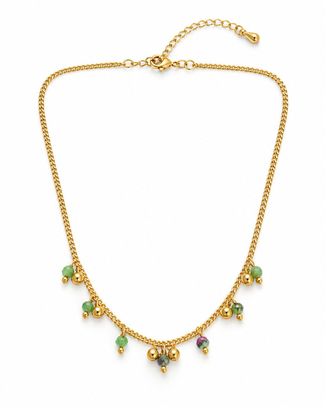 Verde Cascade Necklace