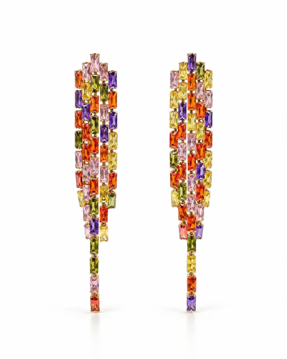 PRISM MULTICOLOUR DROP EARRINGS