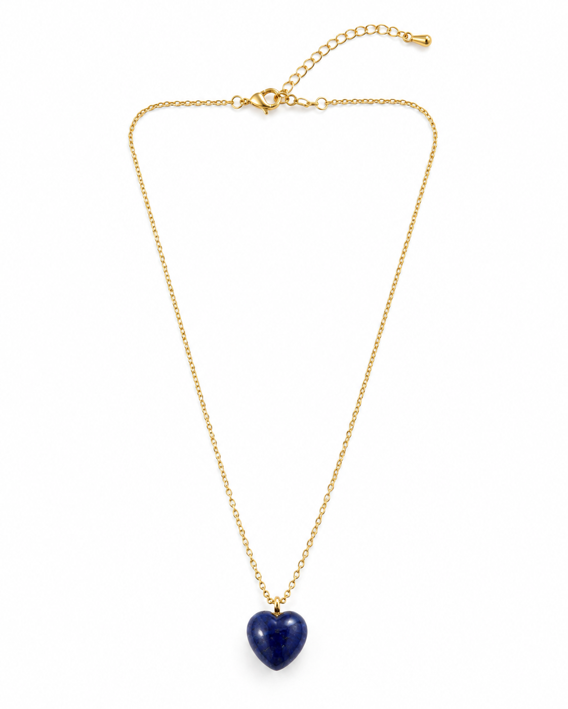 Azure Heart Necklace