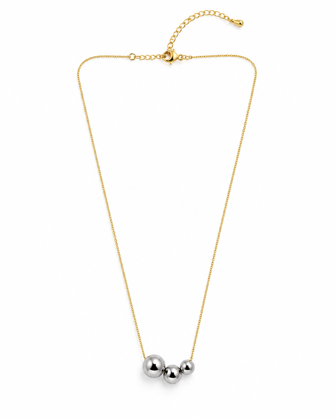 Contrast Sphere Necklace