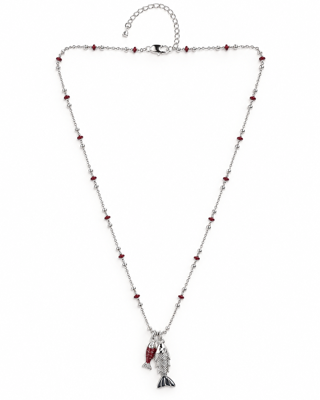 Mariner Fish Charm Necklace