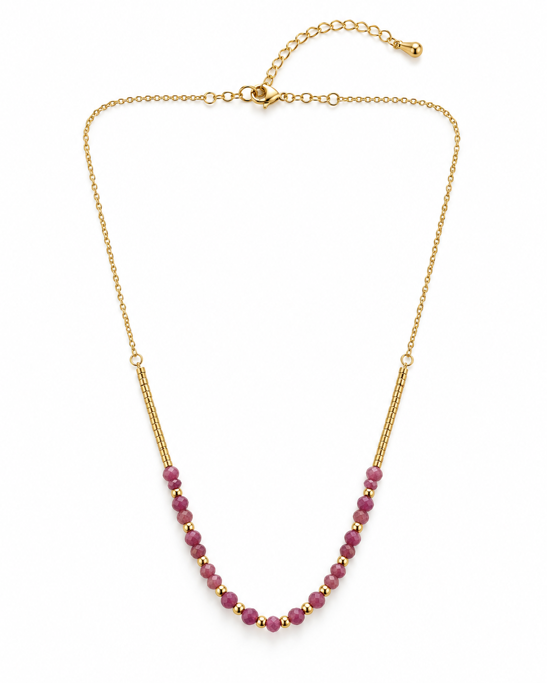 Roselle Bead Necklace