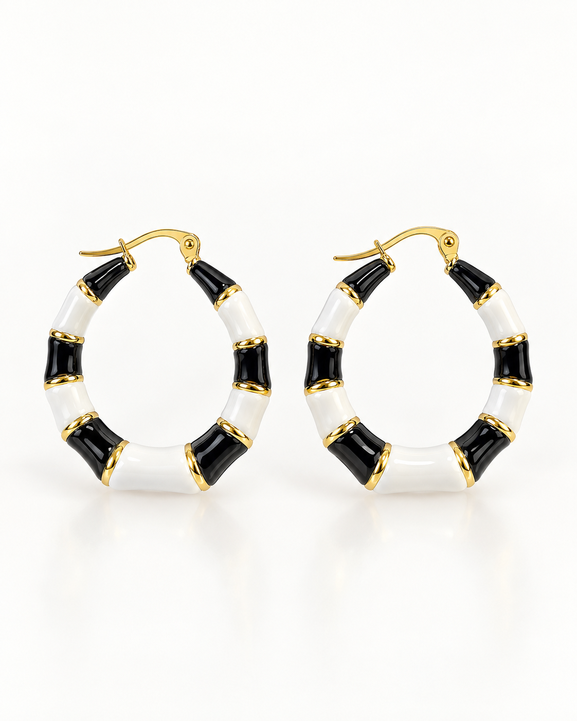 ONYX PEARL DROP EARRING
