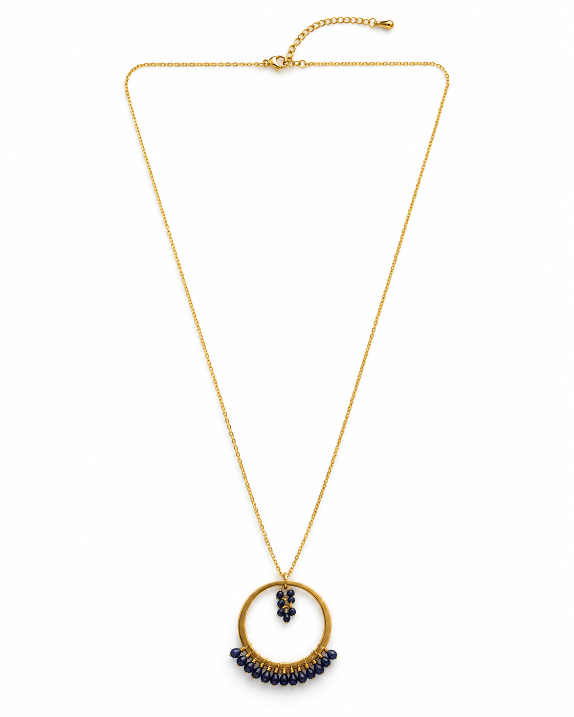 Indigo Halo Necklace