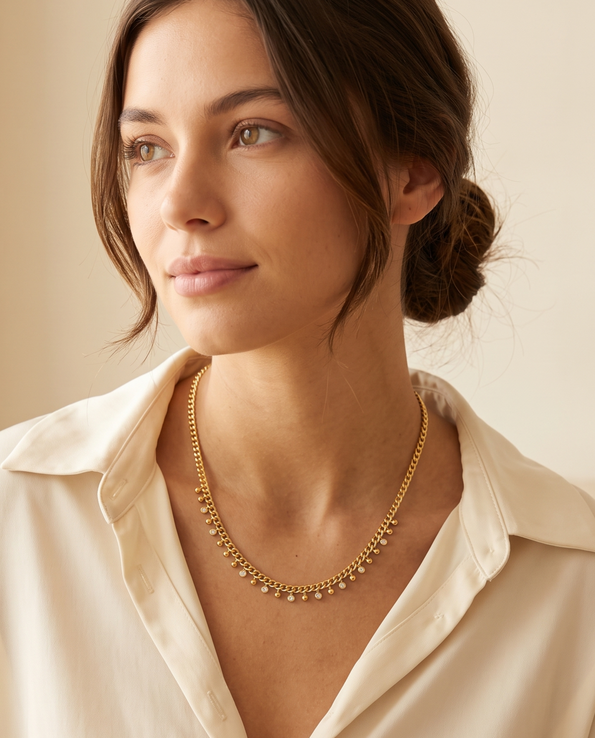 Celeste Drop Necklace