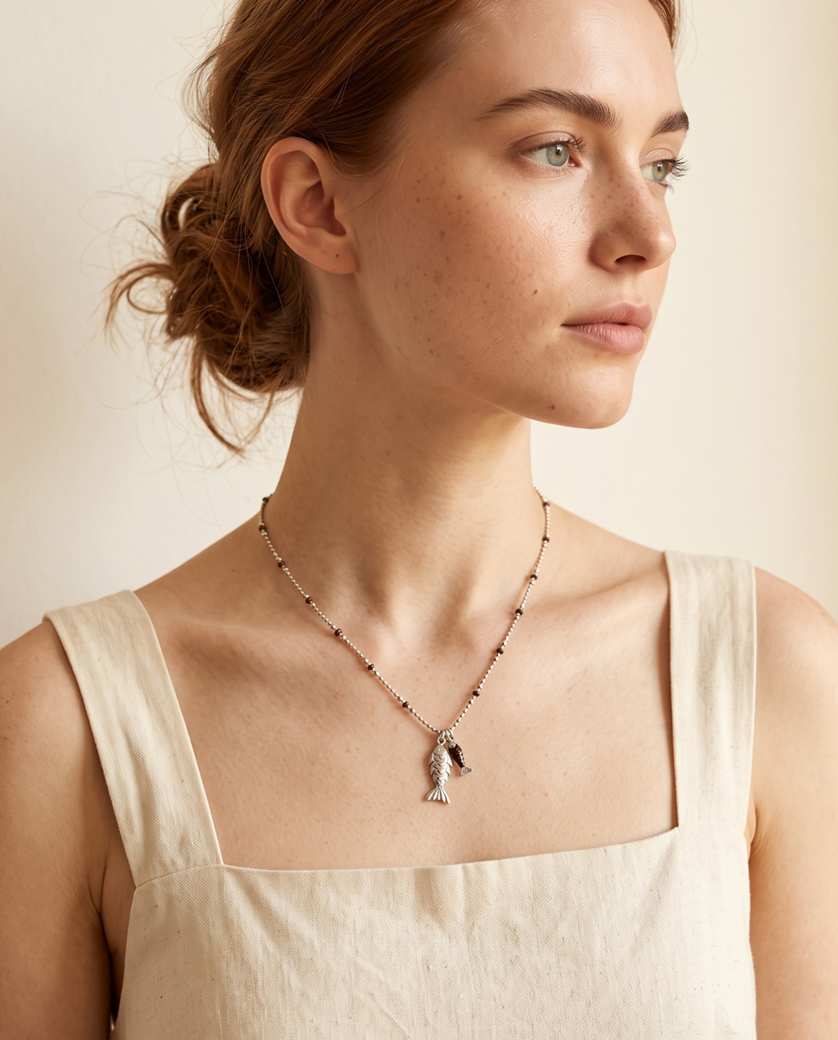 Tidal Fish Necklace