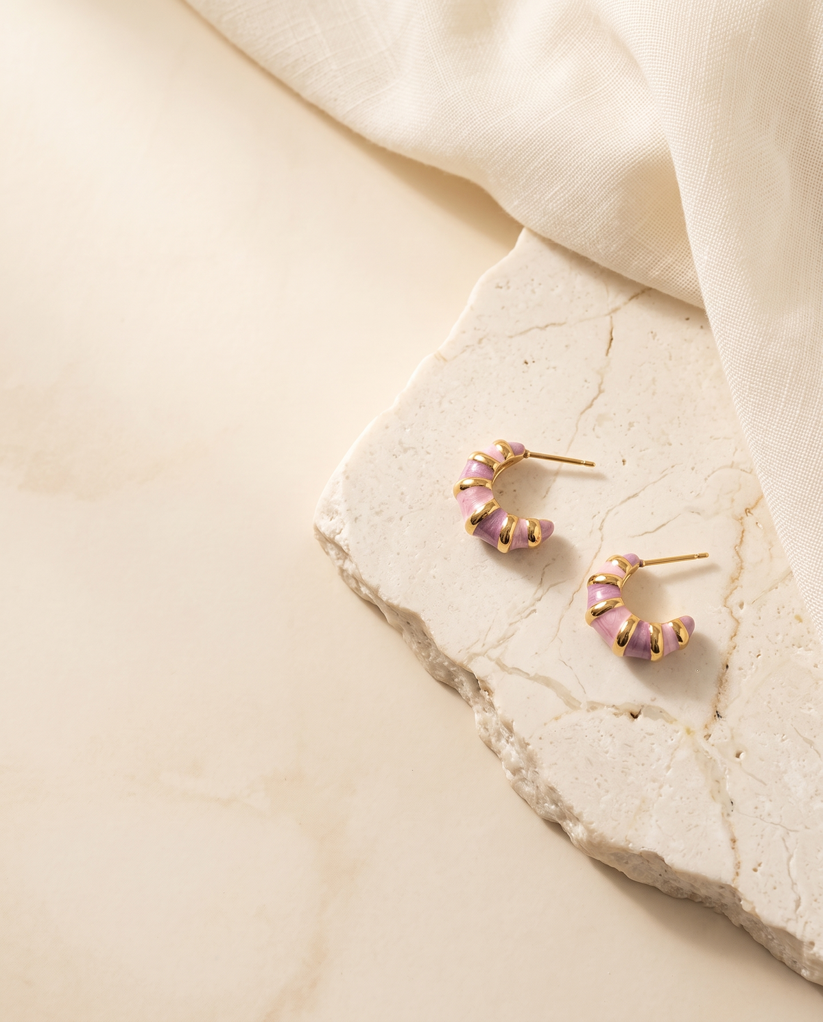 ROSELLE AMETHYST EARRING