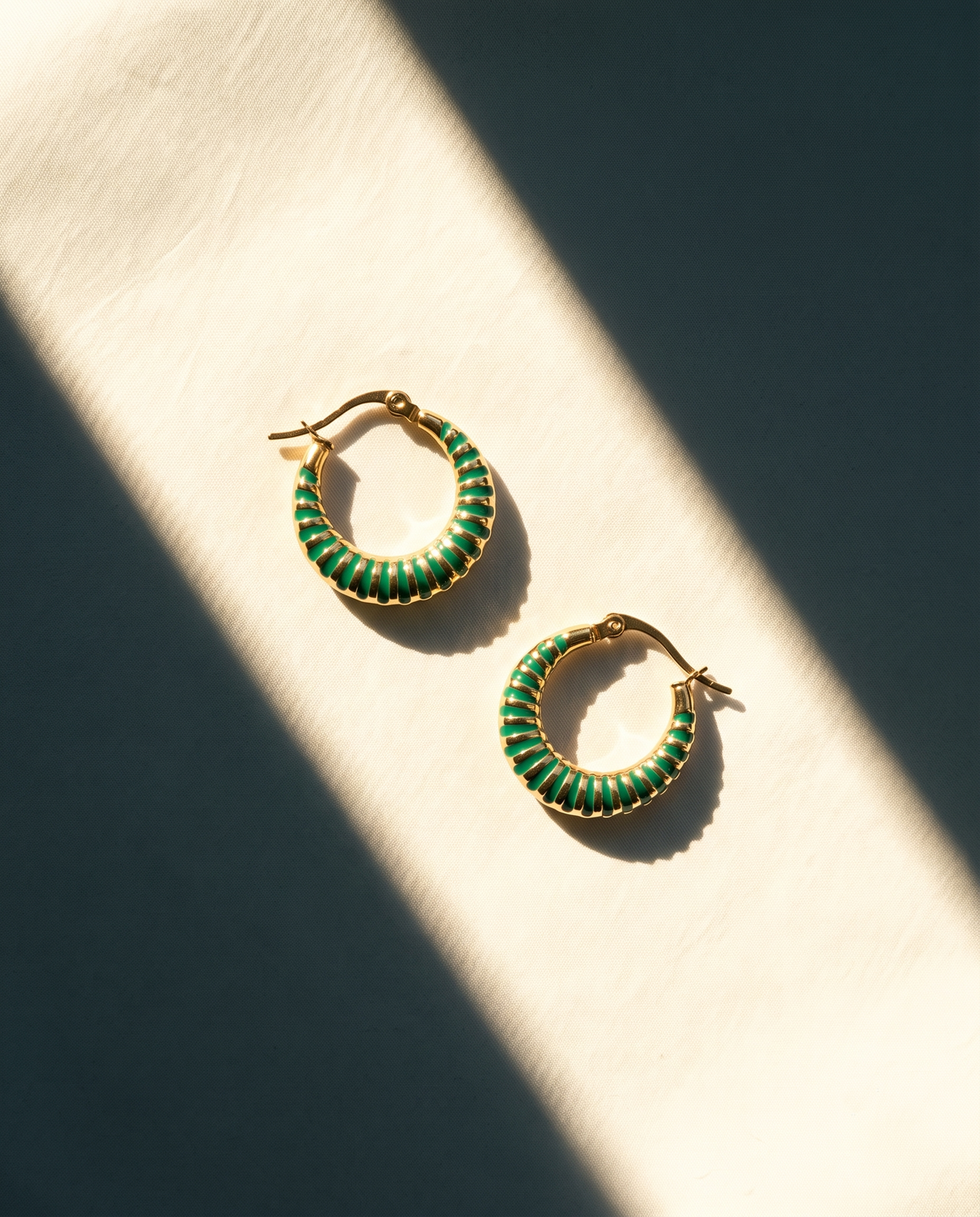 AURELIA VERDE HOOPS