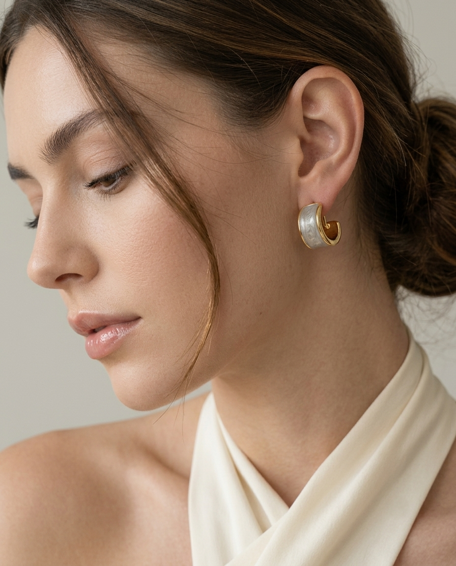 ALORA NACREE EARRING