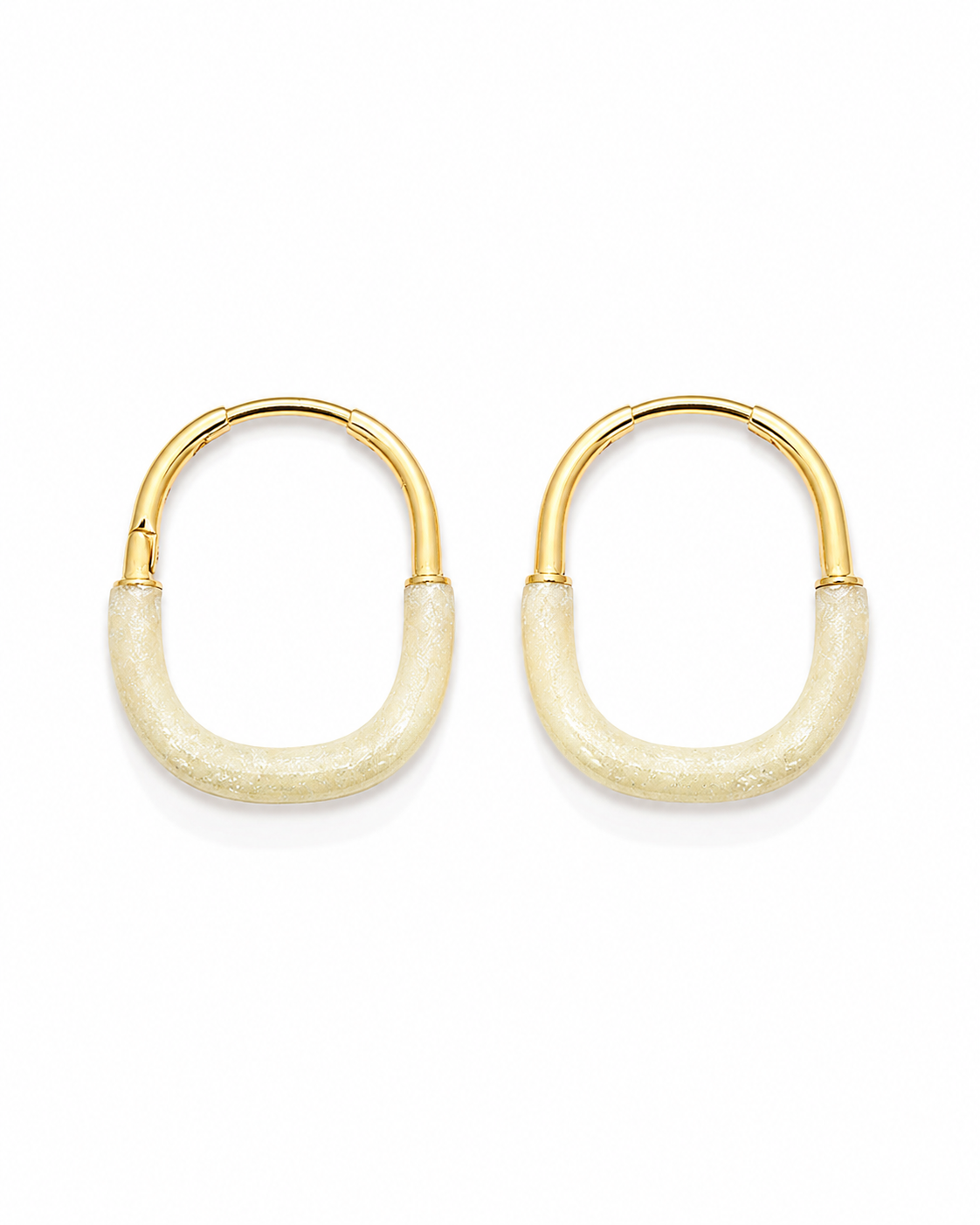 VELORA FROST OVAL EARRING
