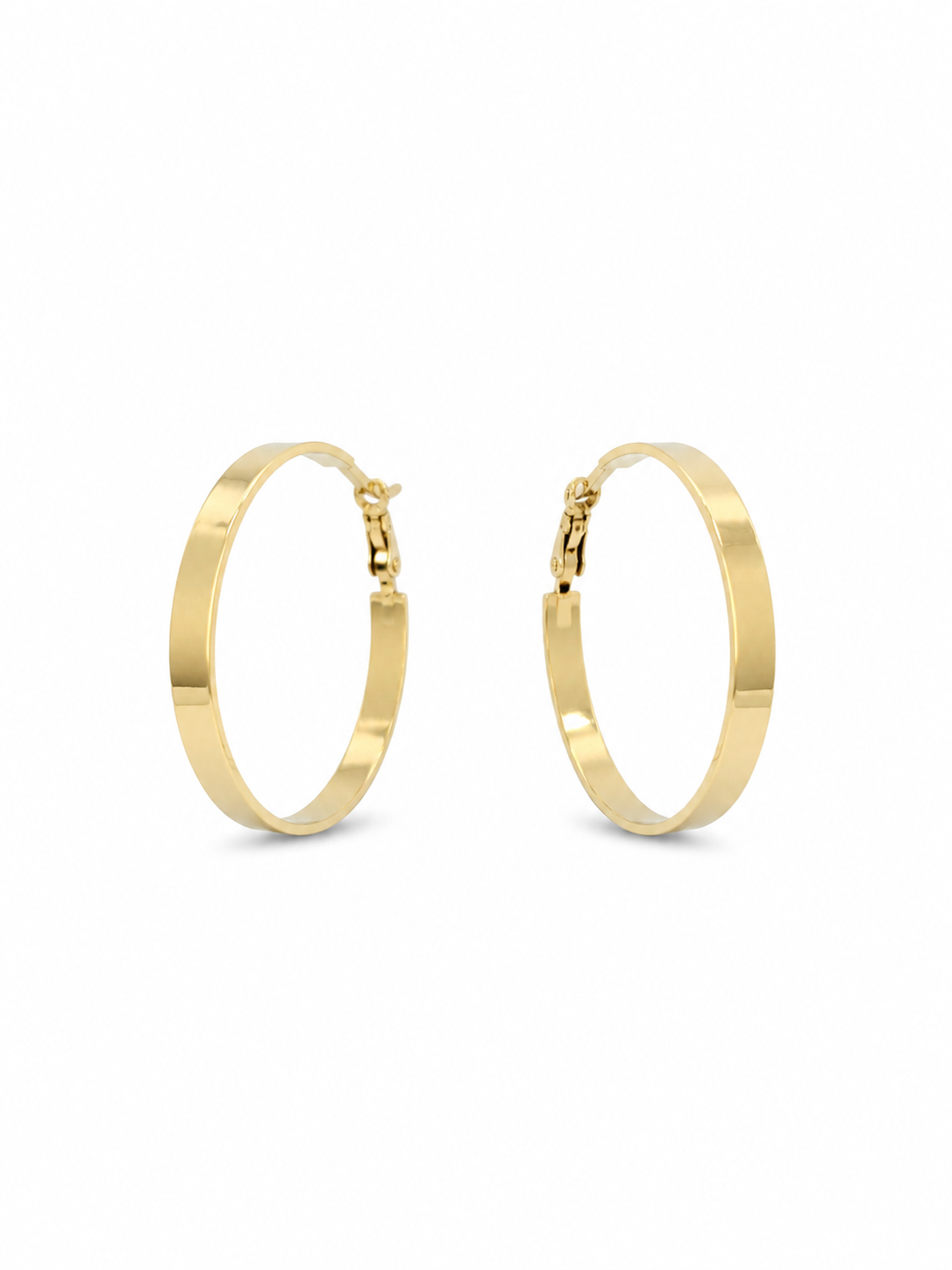 VELORA RIBBON HOOP EARRING