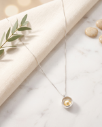 Framed Champagne Pearl Necklace – view 4