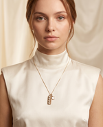 Comb and Mirror Charm Necklace – view 2