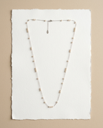 Scattered Pearl Station Necklace – view 4