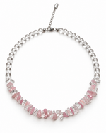 PINK CHIP BEAD NECKLACE