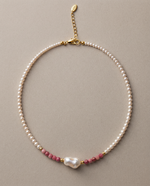 BAROQUE PEARL ACCENT NECKLACE