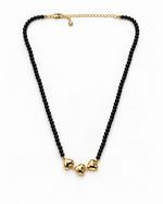 TRIPLE HEART BEAD NECKLACE