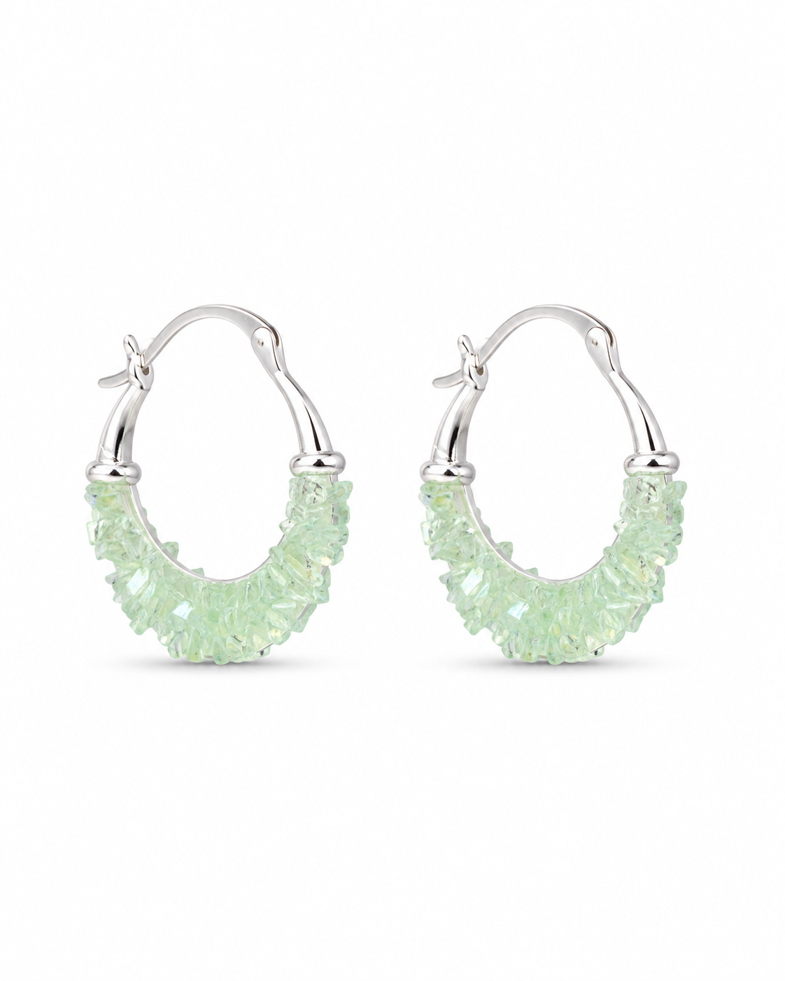 MINT FROST MOSAIC EARRING